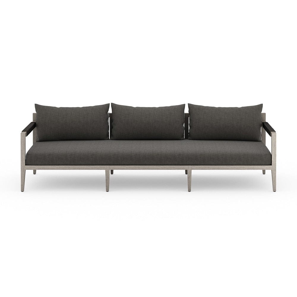 Four Hands - Sherwood Outdoor Sofa, Weathered Grey - Venao Charcoal - JSOL-10201K-562 view 1