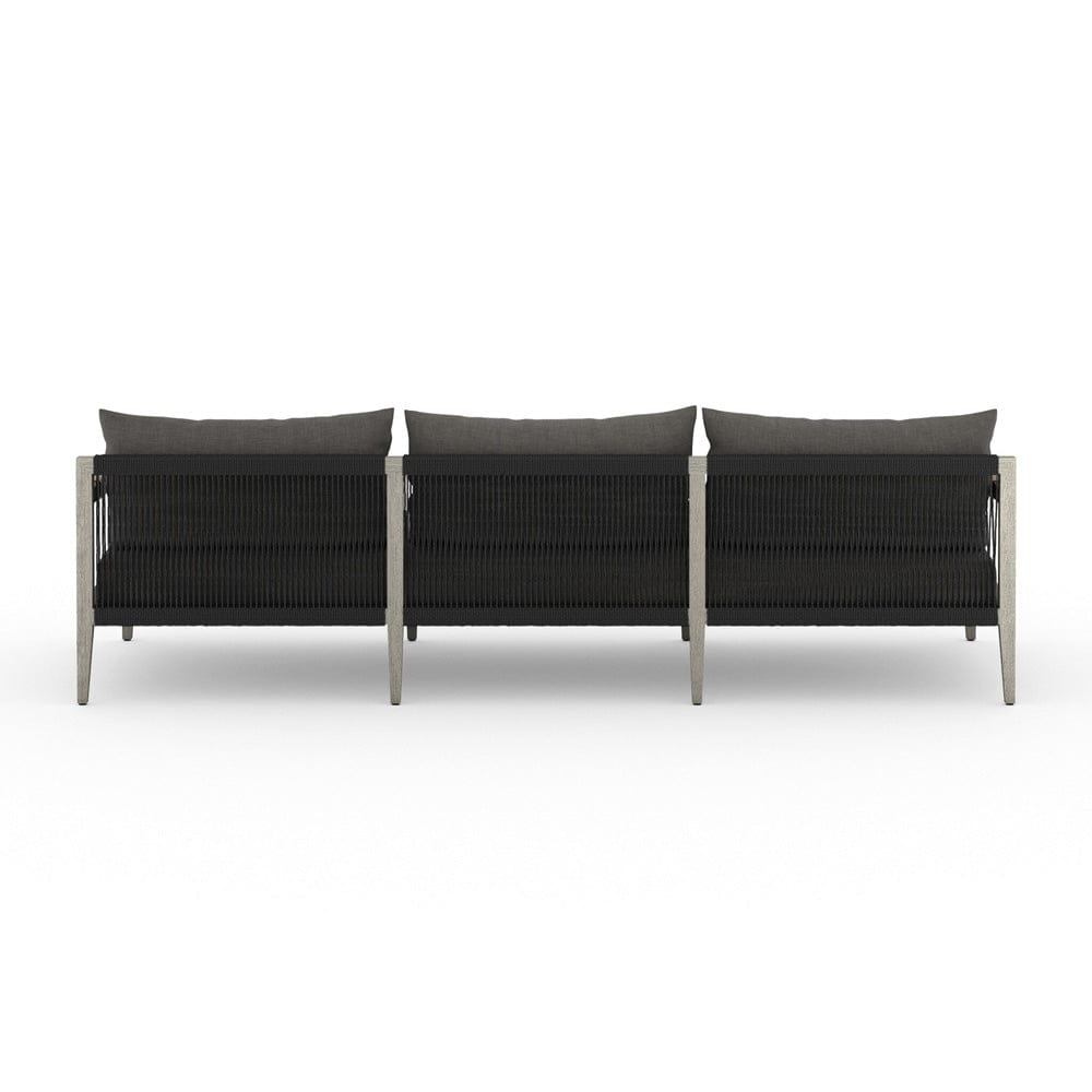 Four Hands - Sherwood Outdoor Sofa, Weathered Grey - Venao Charcoal - JSOL-10201K-562 view 5