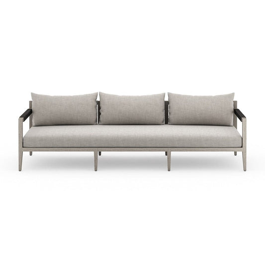 Four Hands - Sherwood Outdoor Sofa, Weathered Grey - Venao Grey - JSOL-10201K-561 view 1