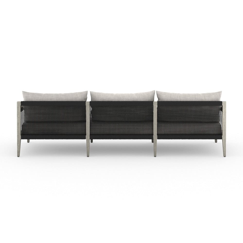 Four Hands - Sherwood Outdoor Sofa, Weathered Grey - Venao Grey - JSOL-10201K-561 view 5
