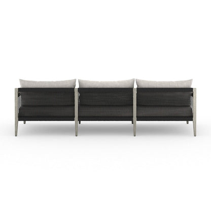 Four Hands - Sherwood Outdoor Sofa, Weathered Grey - Venao Grey - JSOL-10201K-561 view 5