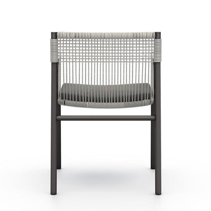 Four Hands - Shuman Outdoor Dining Chair - Venao Charcoal - 224961-002 view 4