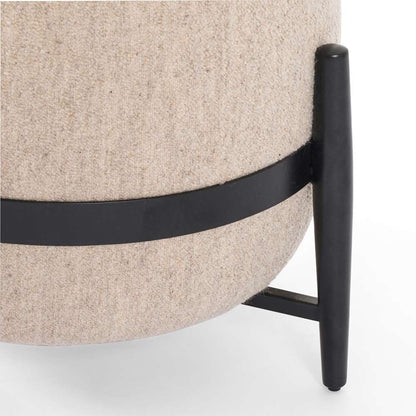 Four Hands - Sia Ottoman - Athena Taupe - 230100-001 veiw 4