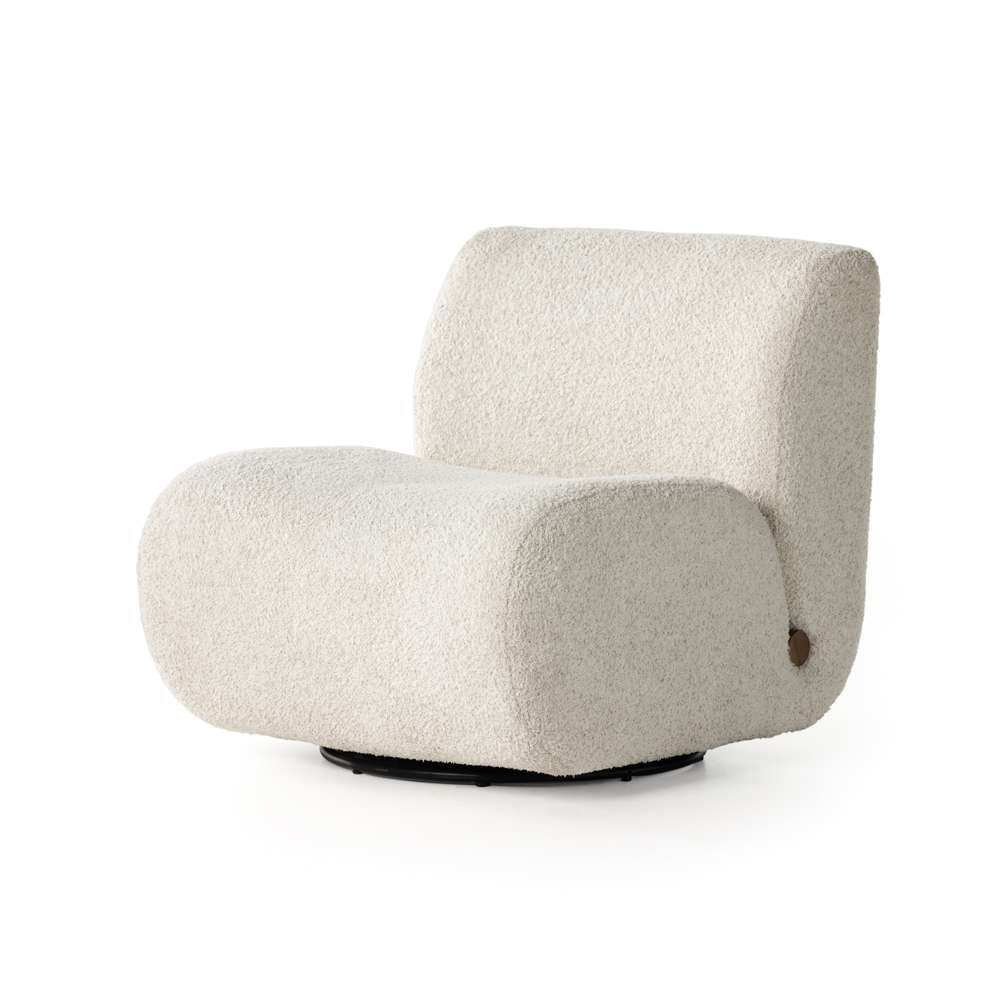 Four Hands - Siedell Swivel Chair - Sheldon Ivory - 230751-004 veiw 1