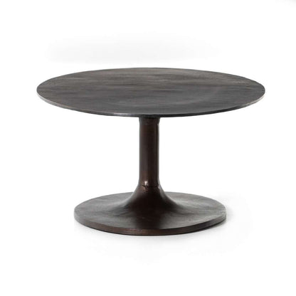 Four Hands - Simone Oval Coffee Table - Antique Rust - 227822-001 veiw 2