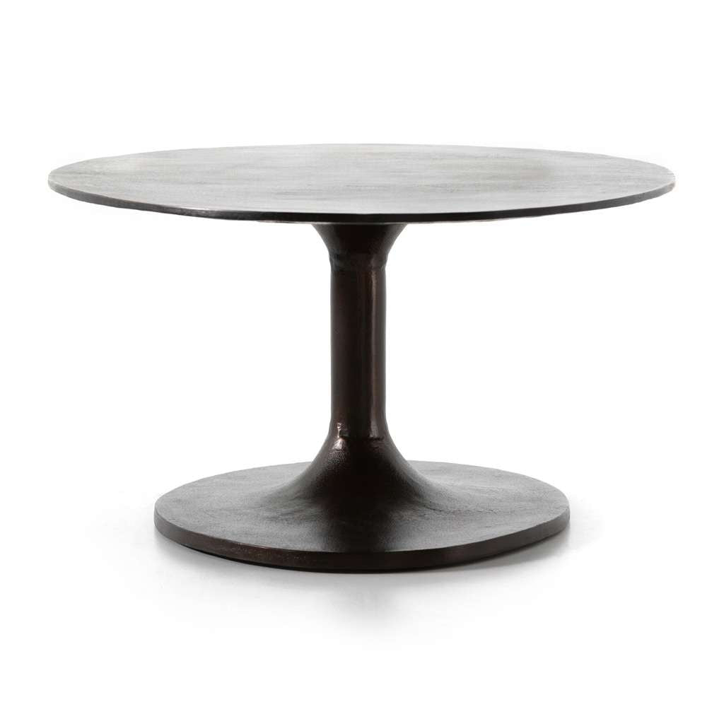 Four Hands - Simone Oval Coffee Table - Antique Rust - 227822-001 veiw 3