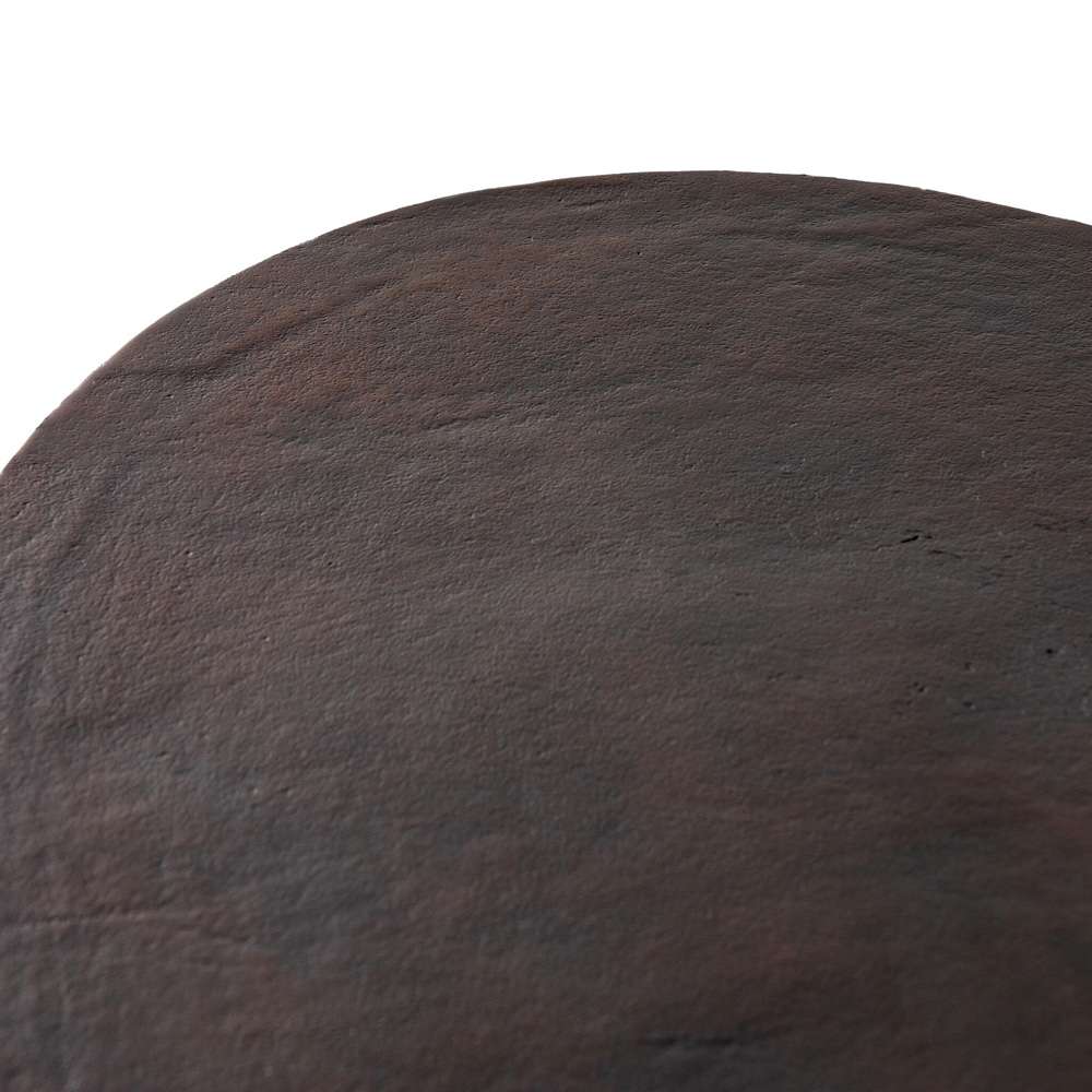 Four Hands - Simone Oval Coffee Table - Antique Rust - 227822-001 veiw 6
