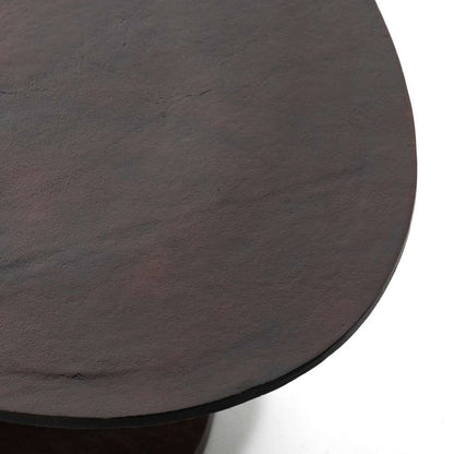 Four Hands - Simone Oval Coffee Table - Antique Rust - 227822-001 veiw 7
