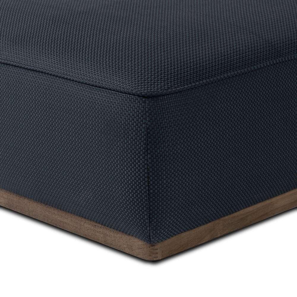 Four Hands - Sinclair Cocktail Ottoman - Fresno Cobalt - 236096-010 veiw 5