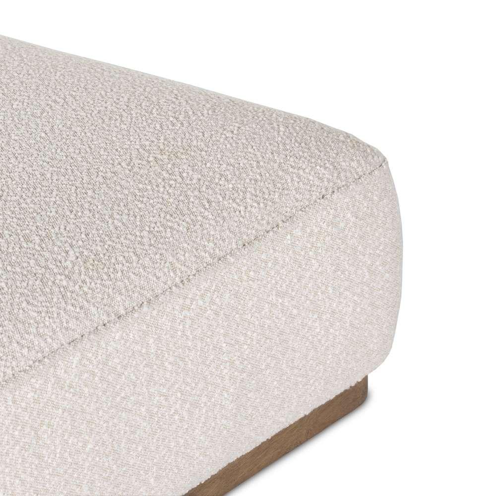 Four Hands - Sinclair Cocktail Ottoman - Knoll Natural - 236096-006 veiw 11