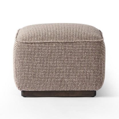 Four Hands - Sinclair Square Ottoman-21" - Barrow Taupe - 238547-009 view 1
