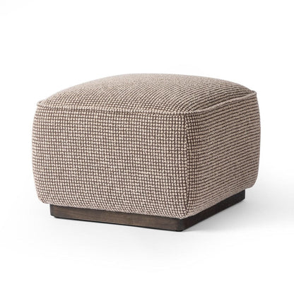 Four Hands - Sinclair Square Ottoman-21" - Barrow Taupe - 238547-009 view 2