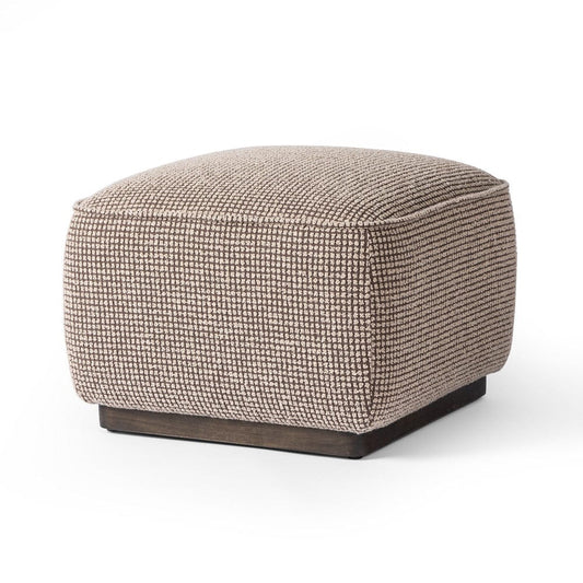 Four Hands - Sinclair Square Ottoman-21" - Barrow Taupe - 238547-009 view 2