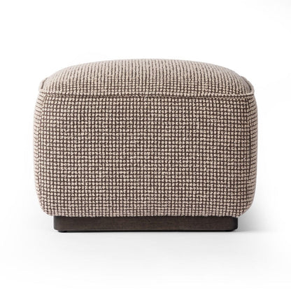 Four Hands - Sinclair Square Ottoman-21" - Barrow Taupe - 238547-009 view 3