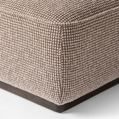 Four Hands - Sinclair Square Ottoman-21" - Barrow Taupe - 238547-009 view 5