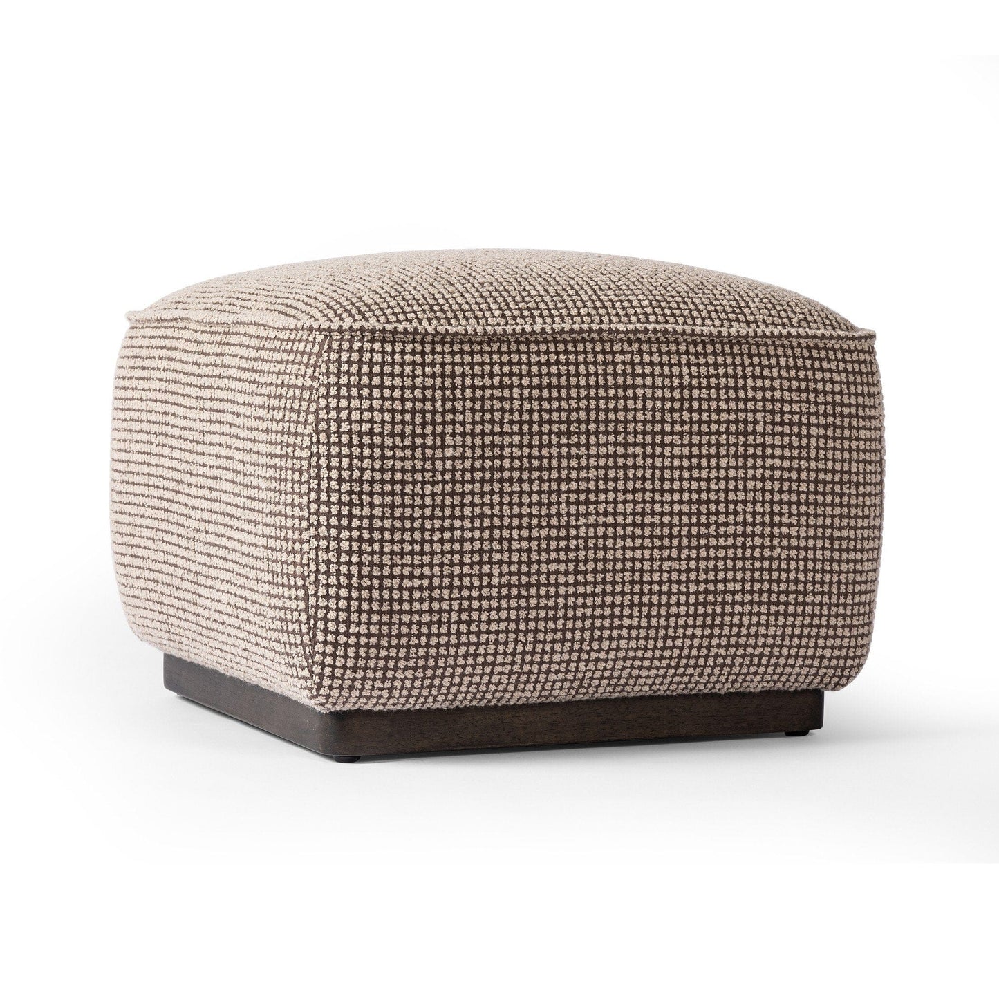 Four Hands - Sinclair Square Ottoman-21" - Barrow Taupe - 238547-009 view 6