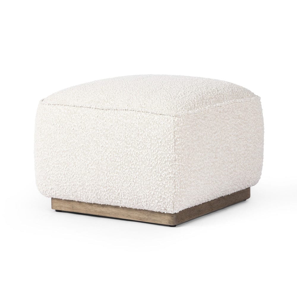Four Hands - Sinclair Square Ottoman-21" - Knoll Natural - 238547-006 view 2