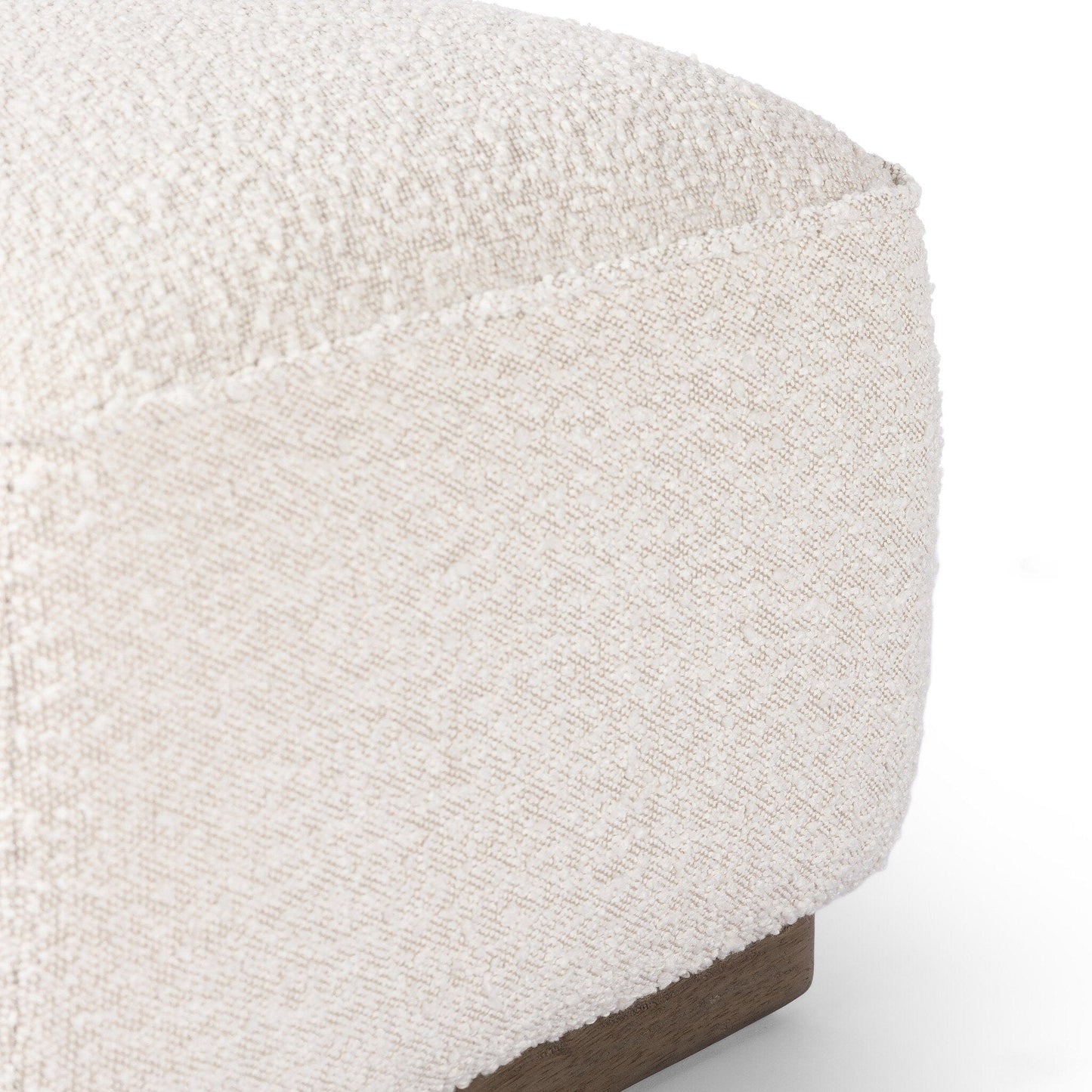 Four Hands - Sinclair Square Ottoman-21" - Knoll Natural - 238547-006 view 6