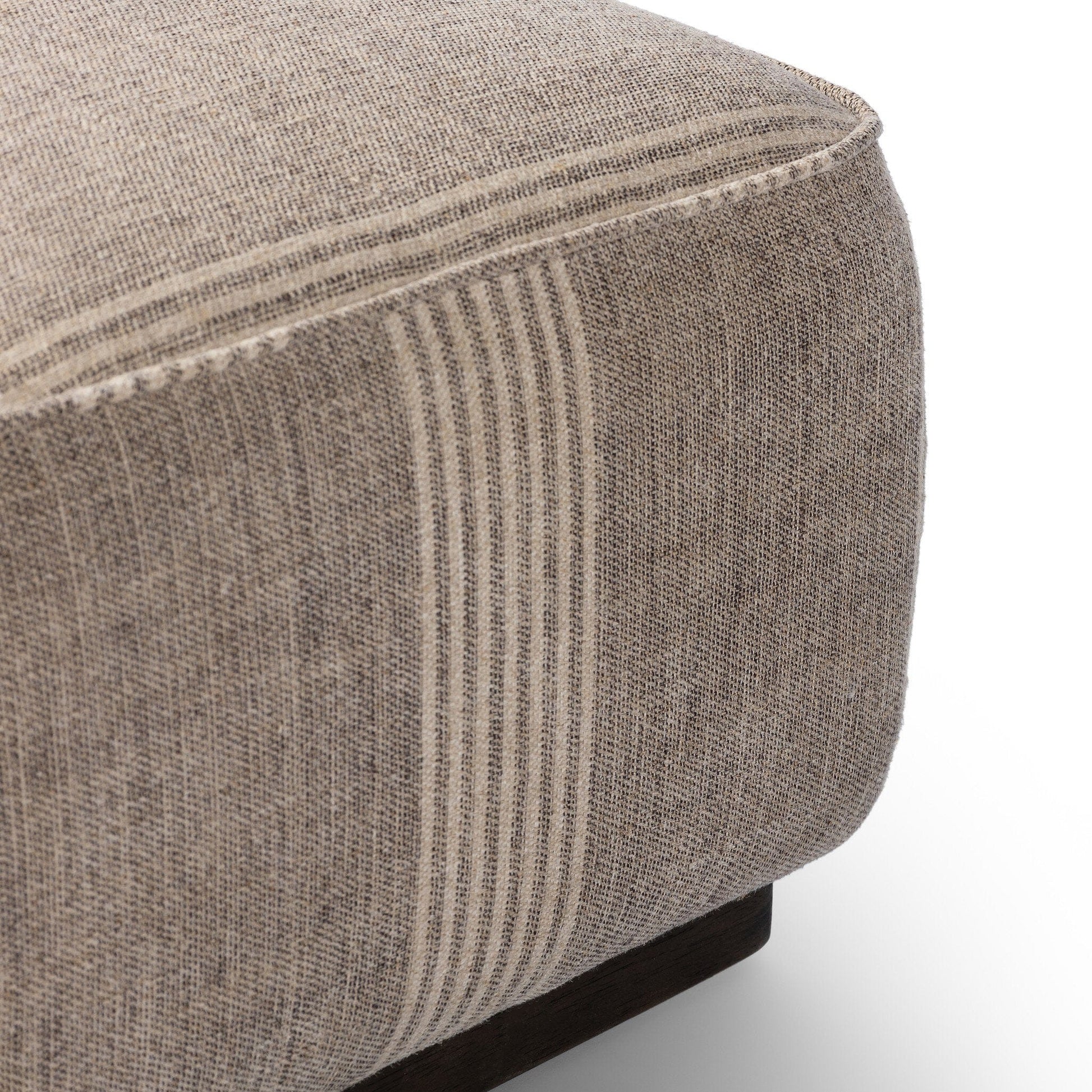 Four Hands - Sinclair Square Ottoman-21" - Manchester Flint - 238547-011 view 6