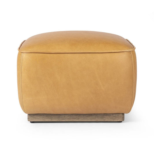 Four Hands - Sinclair Square Ottoman-21" - Palermo Butterscotch - 238547-001 view 1