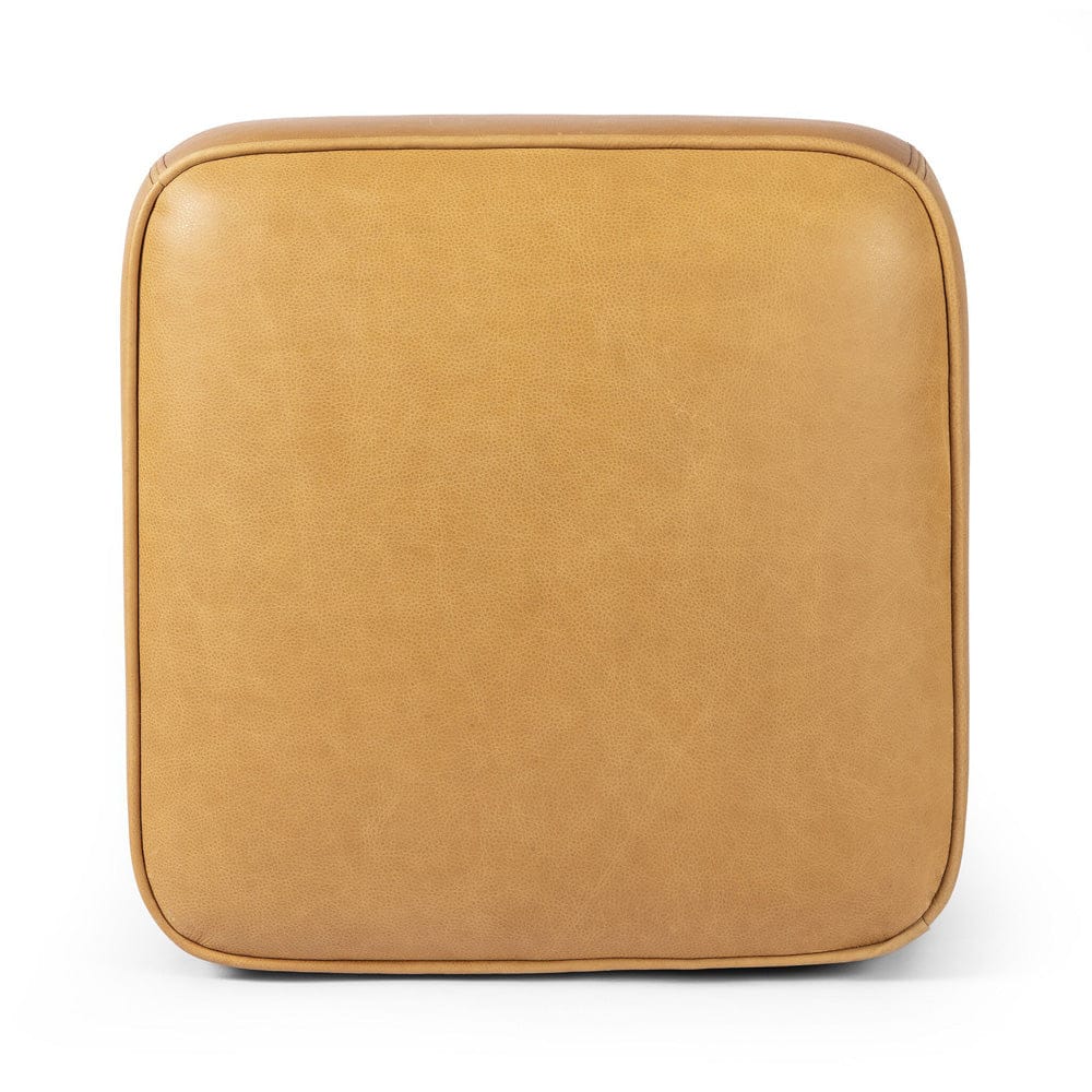 Four Hands - Sinclair Square Ottoman-21" - Palermo Butterscotch - 238547-001 view 9