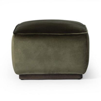 Four Hands - Sinclair Square Ottoman-21" - Surrey Olive - 238547-012 view 3