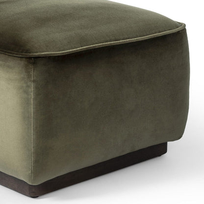 Four Hands - Sinclair Square Ottoman-21" - Surrey Olive - 238547-012 view 7
