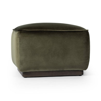 Four Hands - Sinclair Square Ottoman-21" - Surrey Olive - 238547-012 view 8