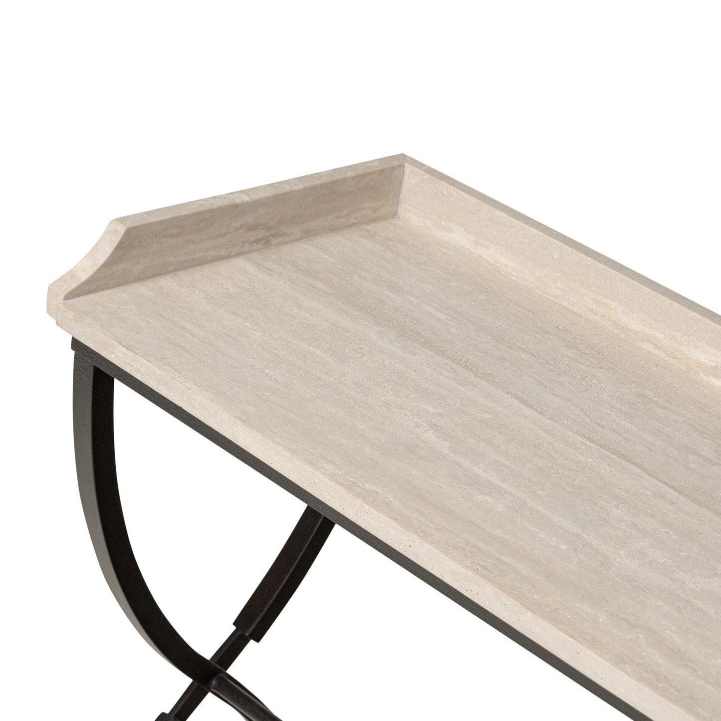 Four Hands - Six Beers Table - Travertine - 244447-002 view 6