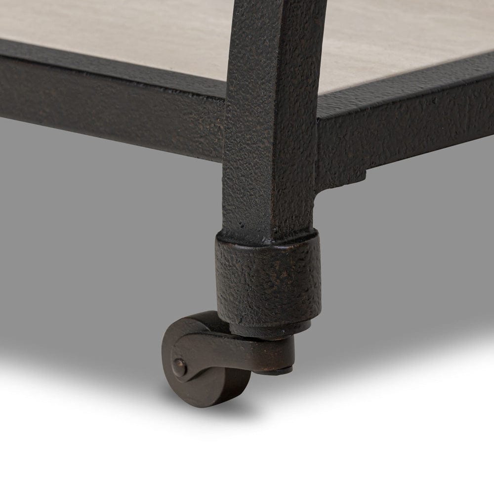 Four Hands - Six Beers Table - Travertine - 244447-002 view 11