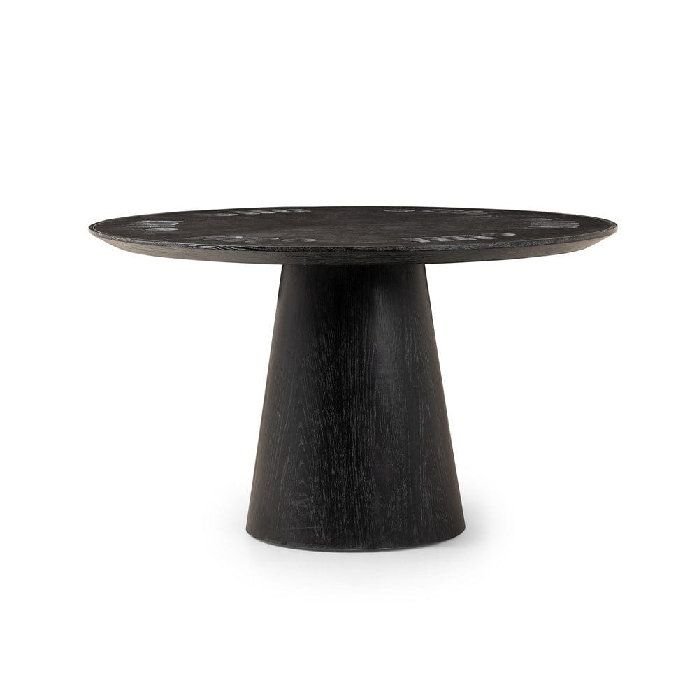 Four Hands - Skye Poker Table - Washed Black - 243502-001 view 1