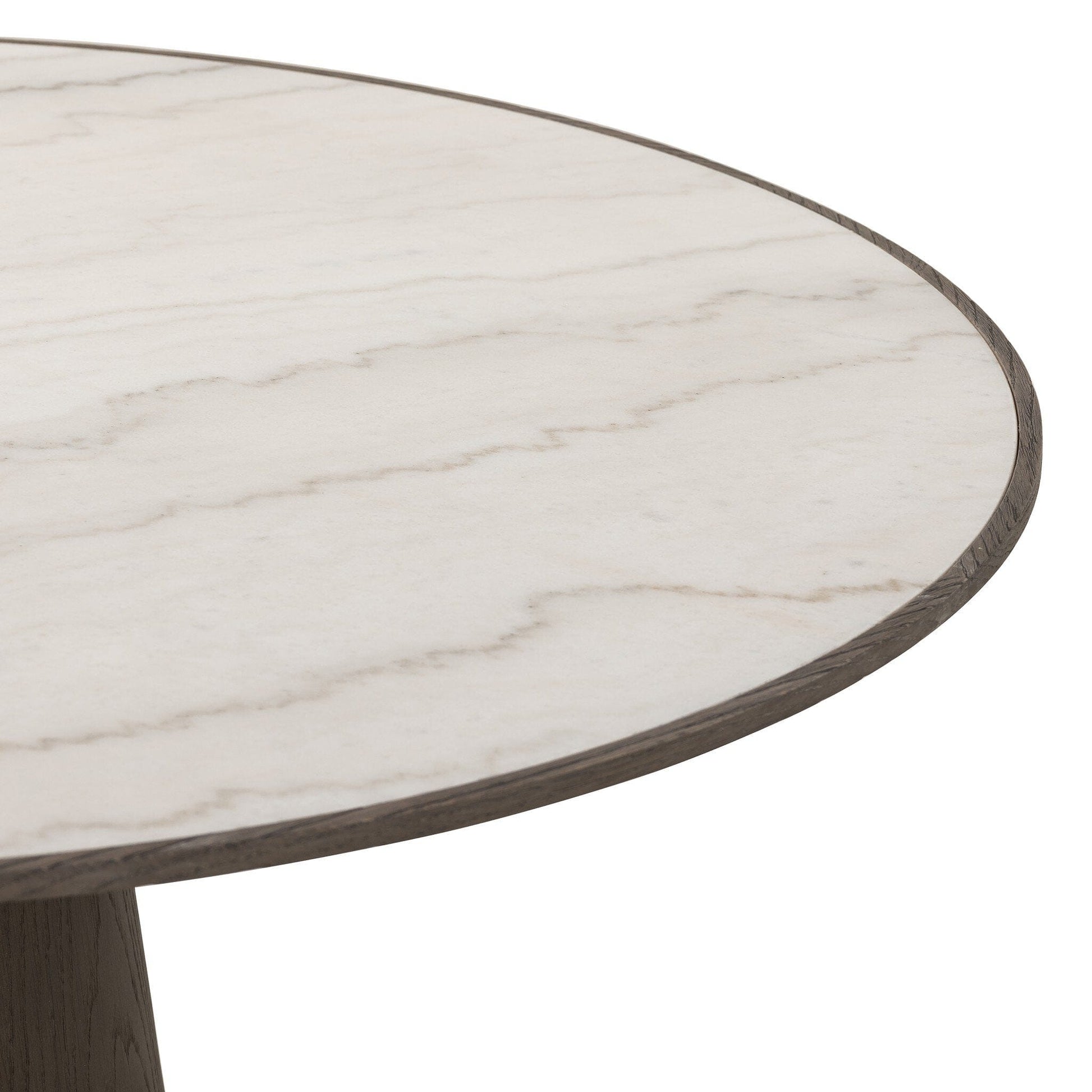 Four Hands - Skye Round Dining Table - White Marble - 246440-001 view 6