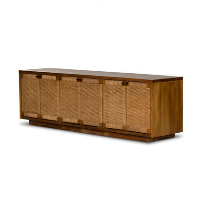 Four Hands - Slayton - Macklin Media Console-Light Mahogany - 232364-001 veiw 1