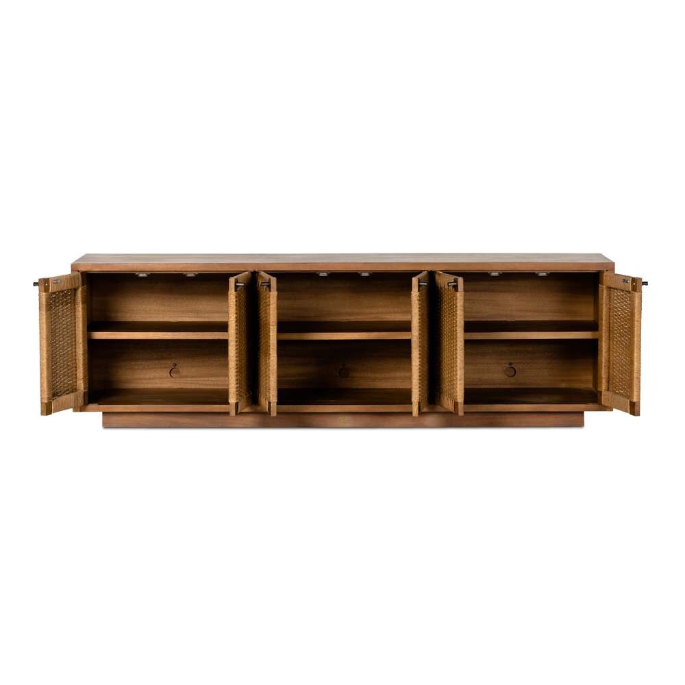Four Hands - Slayton - Macklin Media Console-Light Mahogany - 232364-001 veiw 7