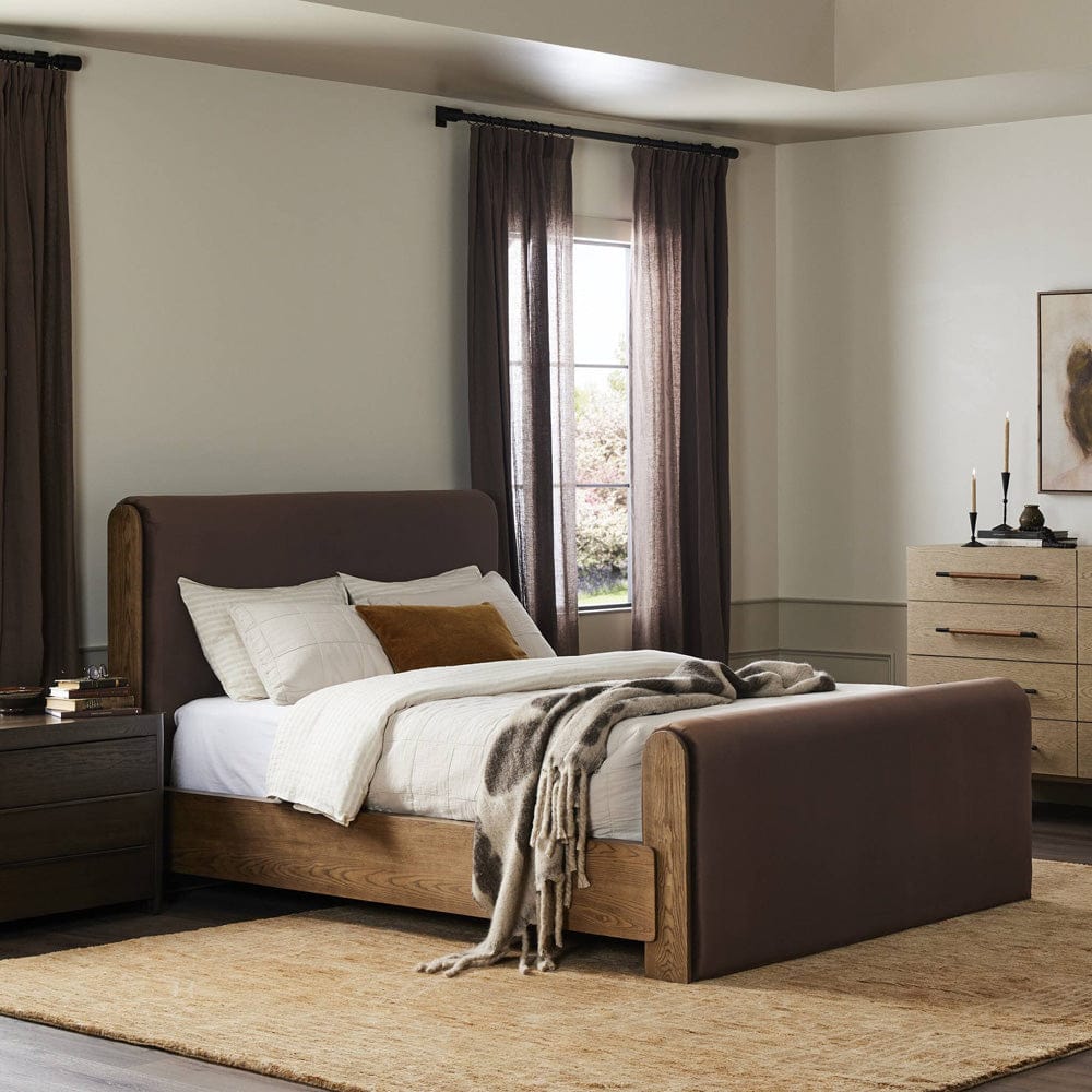 Four Hands - Sloane Bed - Surrey Cocoa - 246168-004 view 4