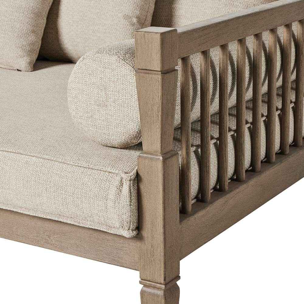 Four Hands - Solano - Amero Outdoor Sofa-86in-Washed Brown-Fsc - 235134-002 veiw 3