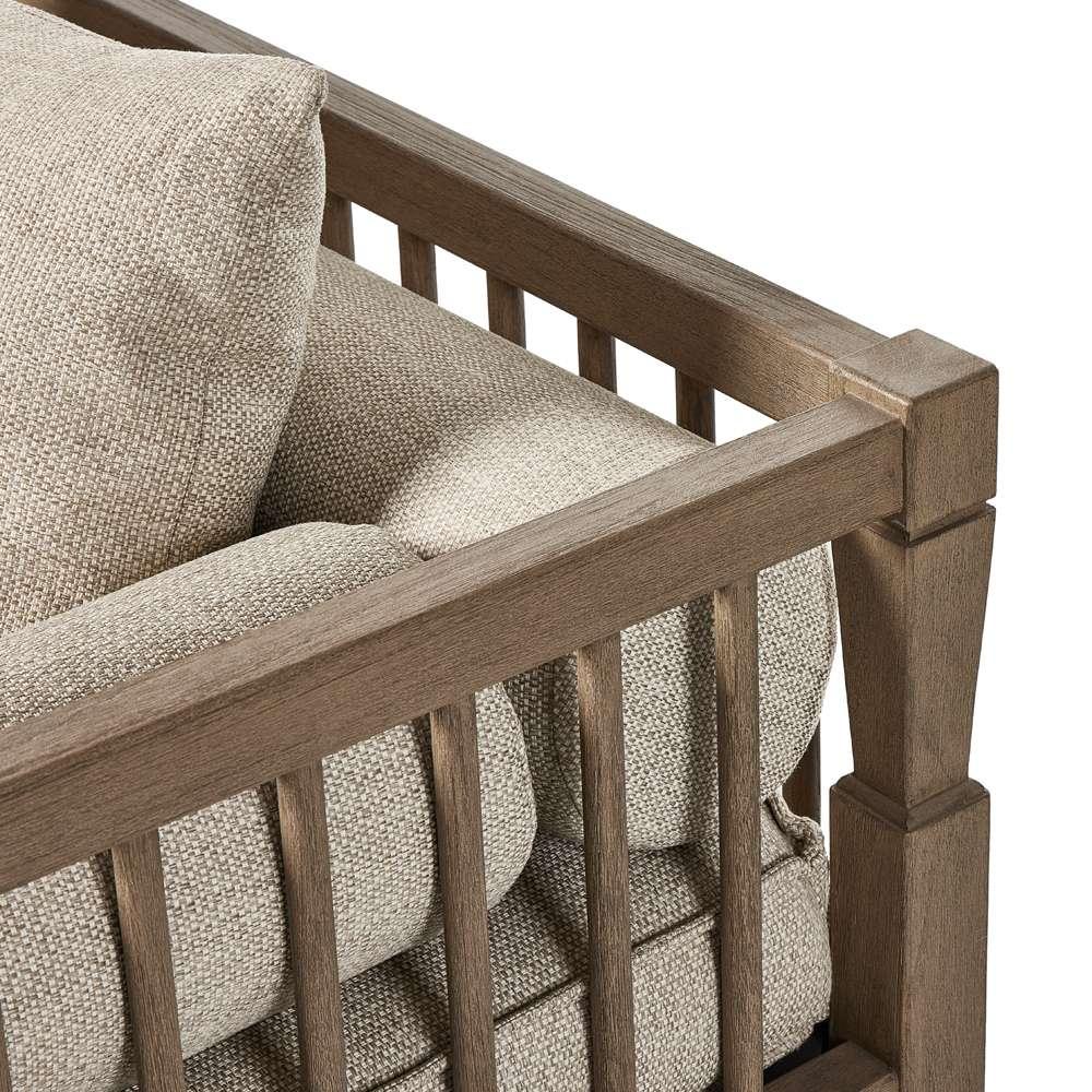 Four Hands - Solano - Amero Outdoor Sofa-86in-Washed Brown-Fsc - 235134-002 veiw 5