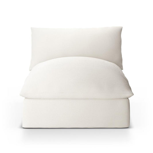 Four Hands - Solano - Build Your Own: Grant Outdoor Sectional - Chaise Piece - Faye Cream - 232149-001 veiw 2