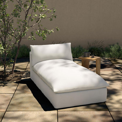 Four Hands - Solano - Build Your Own: Grant Outdoor Sectional - Chaise Piece - Faye Cream - 232149-001 veiw 4