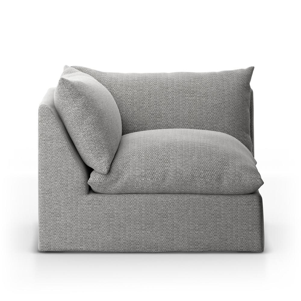 Four Hands - Solano - Build Your Own: Grant Outdoor Sectional - Corner Piece - Faye Ash - 230628-002 veiw 2