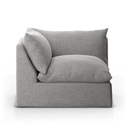 Four Hands - Solano - Build Your Own: Grant Outdoor Sectional - Corner Piece - Faye Ash - 230628-002 veiw 2