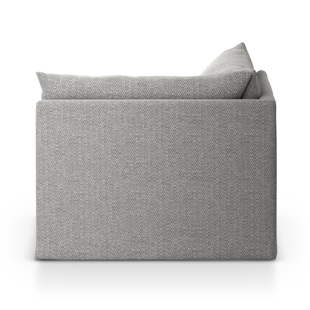 Four Hands - Solano - Build Your Own: Grant Outdoor Sectional - Corner Piece - Faye Ash - 230628-002 veiw 5