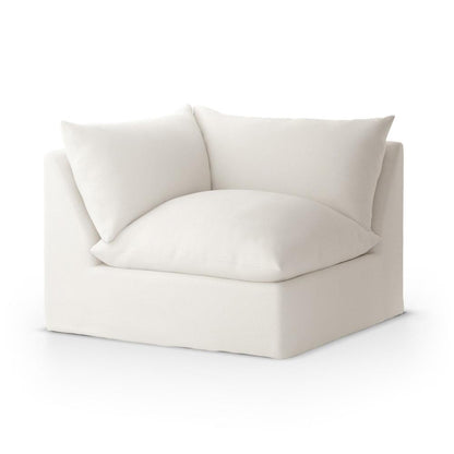 Four Hands - Solano - Build Your Own: Grant Outdoor Sectional - Corner Piece - Faye Cream - 230628-005 veiw 1