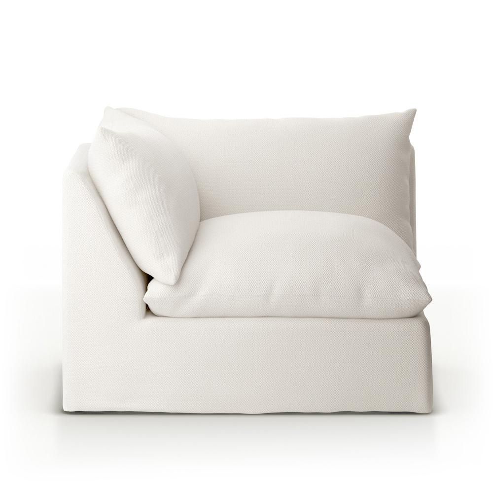 Four Hands - Solano - Build Your Own: Grant Outdoor Sectional - Corner Piece - Faye Cream - 230628-005 veiw 2