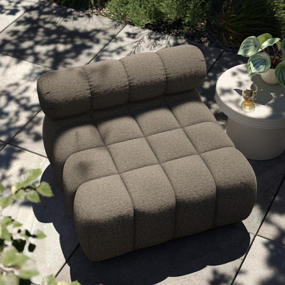 Four Hands - Solano - Build Your Own: Roma Outdoor Sectional - Armless Piece - Alessi Fawn - 226935-003 veiw 4