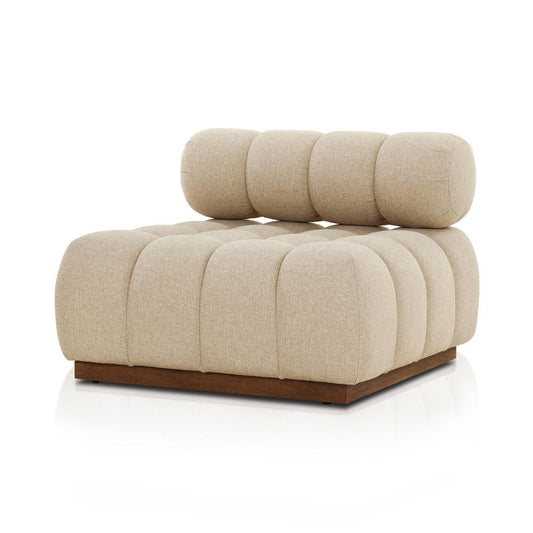 Four Hands - Solano - Build Your Own: Roma Outdoor Sectional - Armless Piece - Hayes Cream - 226935-007 veiw 1