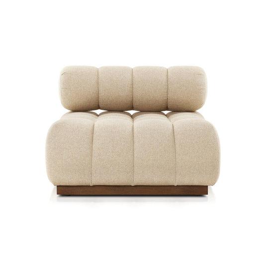 Four Hands - Solano - Build Your Own: Roma Outdoor Sectional - Armless Piece - Hayes Cream - 226935-007 veiw 2
