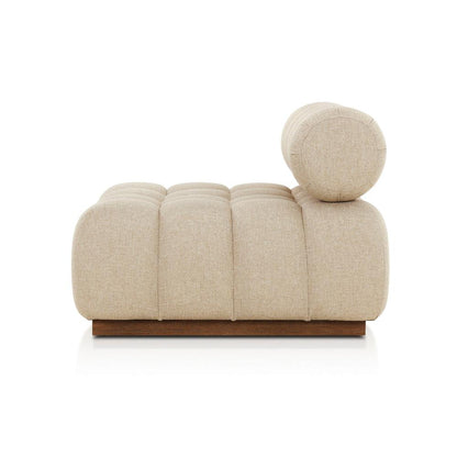 Four Hands - Solano - Build Your Own: Roma Outdoor Sectional - Armless Piece - Hayes Cream - 226935-007 veiw 3