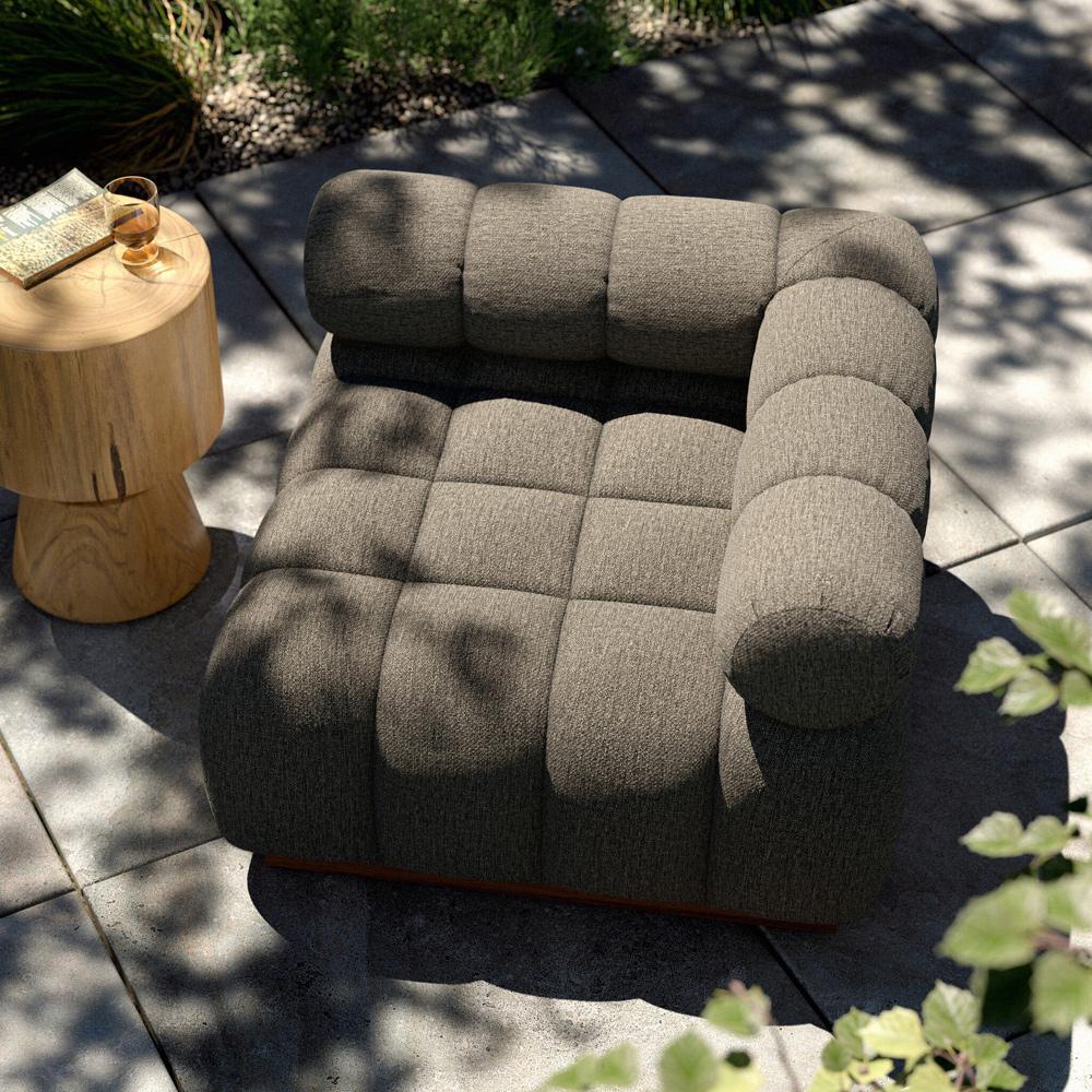 Four Hands - Solano - Build Your Own: Roma Outdoor Sectional - Corner Piece - Alessi Fawn - 226936-003 veiw 4