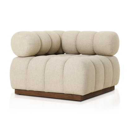 Four Hands - Solano - Build Your Own: Roma Outdoor Sectional - Corner Piece - Hayes Cream - 226936-007 veiw 1